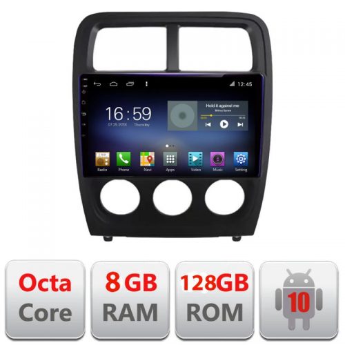 VPX Navigatie dedicata Edonav Dodge Caliber 2008-2010 F-caliber,Octacore,8Gb RAM,128Gb Hdd,4G,Qled,360,DSP,GPS,Carplay