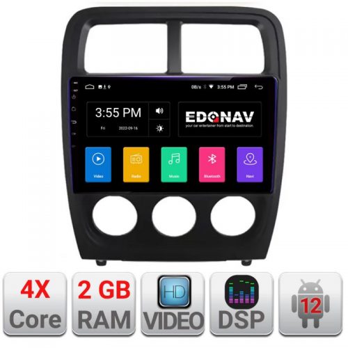 VPX Navigatie dedicata Edonav Dodge Caliber 2010-2012 A-CALIBER Ecran Qled,2Gb Ram,32Gb Hdd,USB,Bluetooth,Wifi