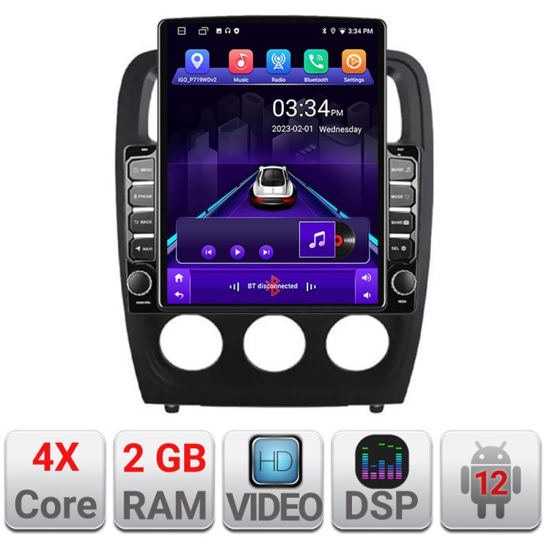Navigatie dedicata Edonav Dodge Caliber 2010-2012 K-caliber ecran Tesla 9.7" QLED,2Gb RAM,32Gb Hdd,DSP,GPS,Bluetooth