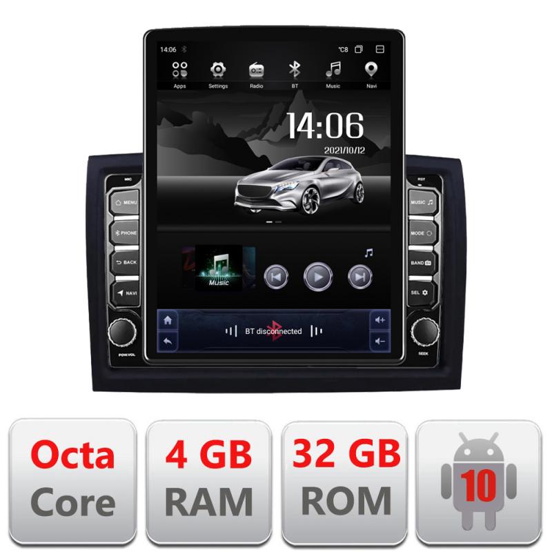 Navigatie dedicata Edonav Fiat ducato 2006- G-ducato ecran Tesla 9.7" QLED,Octacore,4Gb RAM,32Gb Hdd,4G,Qled,360,DSP,GPS,Carplay
