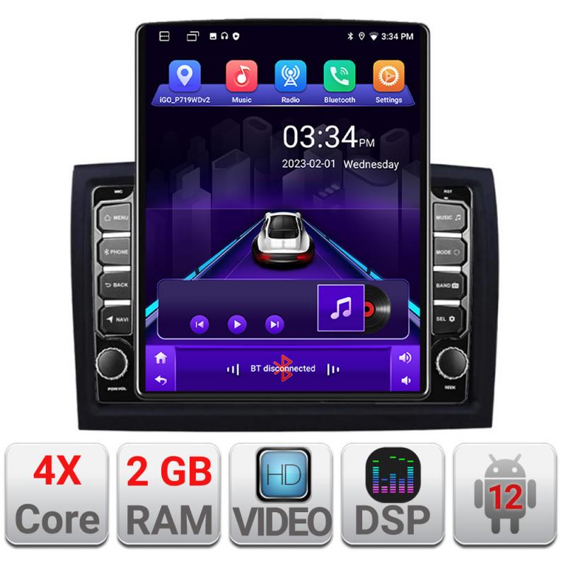 Navigatie dedicata Edonav Fiat ducato 2006- K-ducato ecran Tesla 9.7" QLED,2Gb RAM,32Gb Hdd,DSP,GPS,Bluetooth
