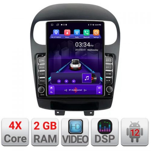 VPX Navigatie dedicata Edonav Fiat Freemont Dodge Journey 2012-2019 ecran Tesla 9.7″ QLED,2Gb RAM,32Gb Hdd,DSP,GPS,Bluetooth