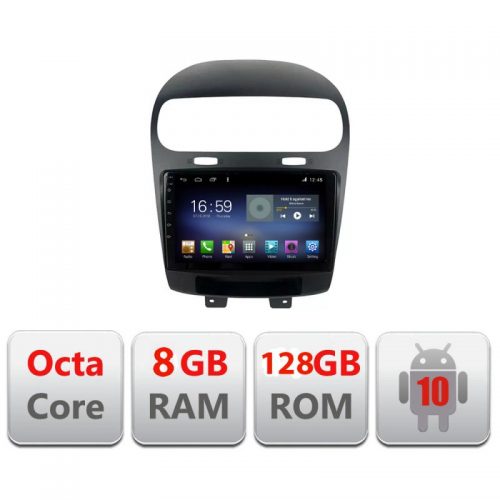 VPX Navigatie dedicata Edonav Fiat Freemont Dodge Journey 2012-2019,Octacore,8Gb RAM,128Gb Hdd,4G,Qled,360,DSP,GPS,Carplay