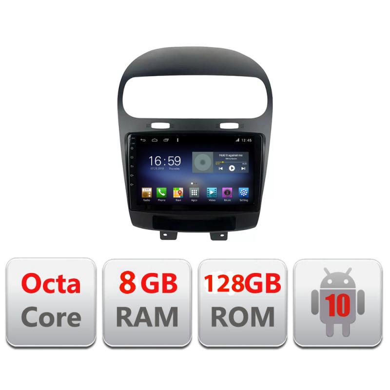 Navigatie dedicata Edonav Fiat Freemont Dodge Journey 2012-2019,Octacore,8Gb RAM,128Gb Hdd,4G,Qled,360,DSP,GPS,Carplay