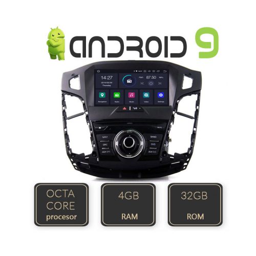 VPX Navigatie dedicata Edonav Ford Focus G150-8CORE Android ecran tactil capacitiv Bluetooth Internet GPS Octa Core