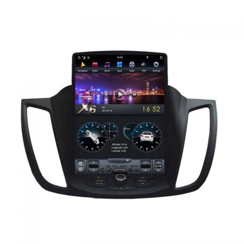 VPX Navigatie dedicata Edonav Ford Kuga Android GPS Bluetooth Radio Internet procesor Six Core si ecran tip Tesla