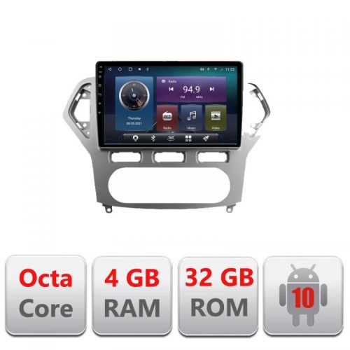 VPX Navigatie dedicata Edonav Ford Mondeo 2006-2010 C-MONDEO-AC,QLED,Octacore,4 Gb RAM,32 Gb Hdd,360,4G,DSP,GPS,Bluetooth