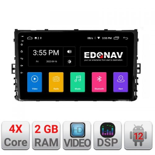 VPX Navigatie dedicata Edonav grupul VW A-933 Ecran Qled,2Gb Ram,32Gb Hdd,USB,Bluetooth,Wifi