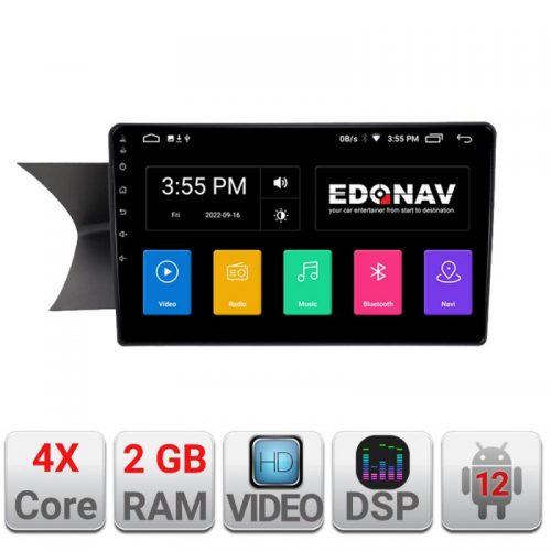VPX Navigatie dedicata Edonav Mercedes C W204 NTG4.5 2012-2015 Ecran Qled,2Gb Ram,32Gb Hdd,USB,Bluetooth,Wifi