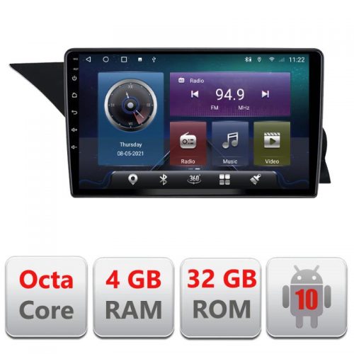 VPX Navigatie dedicata Edonav Mercedes GLK 2012-2015 NTG4.5 C-GLK,QLED,Octacore,4 Gb RAM,32 Gb Hdd,360,4G,DSP,GPS,Bluetooth