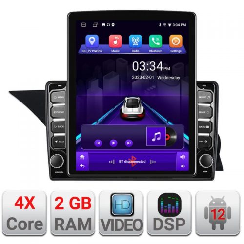 VPX Navigatie dedicata Edonav Mercedes GLK 2012-2015 NTG4.5 K-GLK ecran Tesla 9.7″ QLED,2Gb RAM,32Gb Hdd,DSP,GPS,Bluetooth