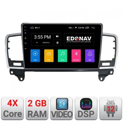 VPX Navigatie dedicata Edonav Mercedes ML W166 NTG4.5 A-W166 Ecran Qled,2Gb Ram,32Gb Hdd,USB,Bluetooth,Wifi