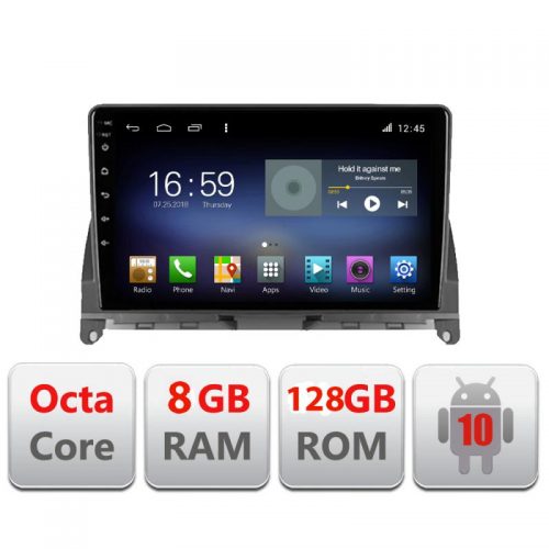VPX Navigatie dedicata Edonav Mercedes W204 2008-2012 F-w204,Octacore,8Gb RAM,128Gb Hdd,4G,Qled,360,DSP,GPS,Carplay