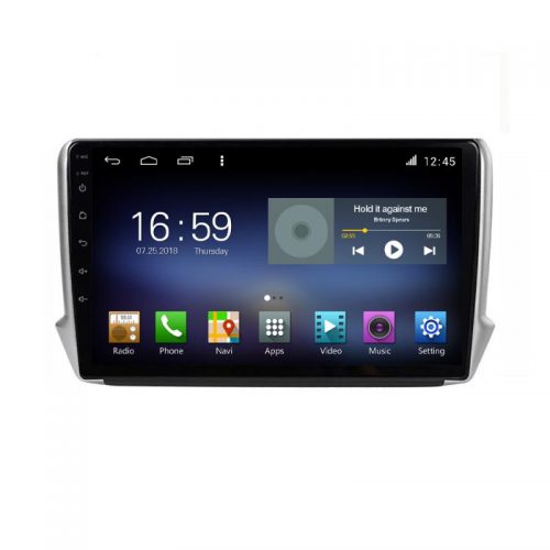 VPX Navigatie dedicata Edonav Peugeot 208 2008 F-PSA Octa Core Android Radio Bluetooth Internet GPS WIFI DSP Octa Core 8+128GB 4G