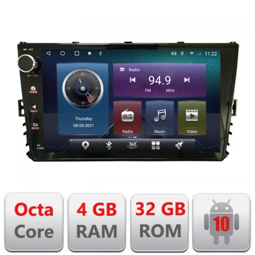 VPX Navigatie dedicata Edonav VW masini dupa 2018 Android radio gps internet,QLED,Octacore,4 Gb RAM,32 Gb Hdd,360,4G,DSP,GPS,Bluetooth