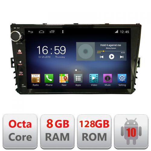 VPX Navigatie dedicata Edonav VW masini dupa 2018,Octacore,8Gb RAM,128Gb Hdd,4G,Qled,360,DSP,GPS,Carplay