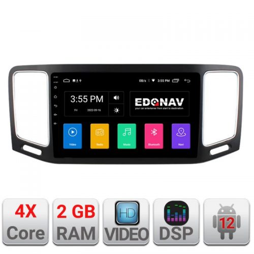 VPX Navigatie dedicata Edonav VW Sharan 2011-2020 A-SHARAN Ecran Qled,2Gb Ram,32Gb Hdd,USB,Bluetooth,Wifi