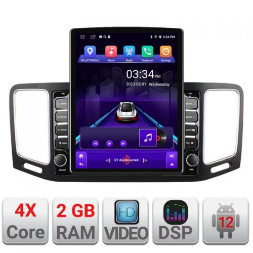 VPX Navigatie dedicata Edonav VW Sharan 2011-2020 K-SHARAN ecran Tesla 9.7″ QLED,2Gb RAM,32Gb Hdd,DSP,GPS,Bluetooth