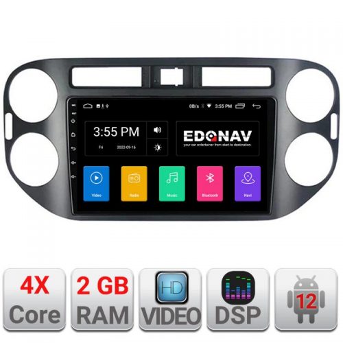 VPX Navigatie dedicata Edonav VW Tiguan 2009-2015 Android radio gps internet 2+32 Kit-489v2+E209v2