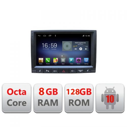 VPX Navigatie dedicata Edonav VW Touareg 2004-2010,Octacore,8Gb RAM,128Gb Hdd,4G,Qled,360,DSP,GPS,Carplay Kit-042-v2+E6