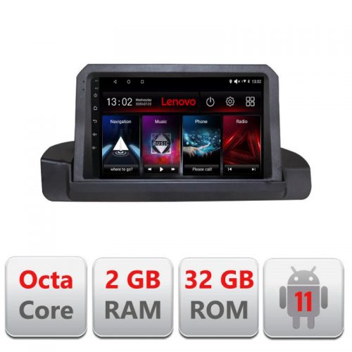 VPX Navigatie dedicata Lenovo BMW Seria 3 E90 fara ecran de fabrica, Octacore Qualcomm, 2Gb RAM, 32Gb Hdd, 4G, Qled, DSP, Carplay, Bluetooth