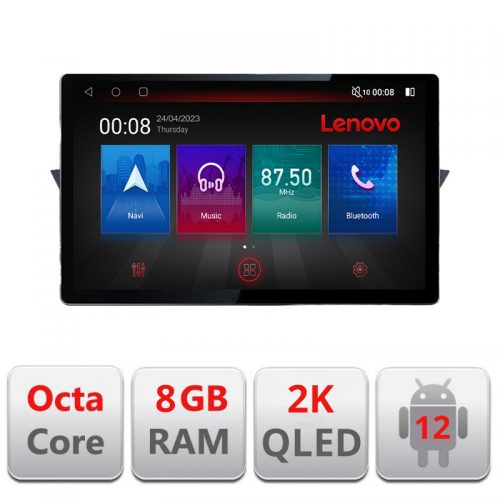 VPX Navigatie dedicata Lenovo BMW X1 E84 N-219, Ecran 2K QLED 13″,Octacore,8Gb RAM,128Gb Hdd,4G,360,DSP,Carplay,Bluetooth