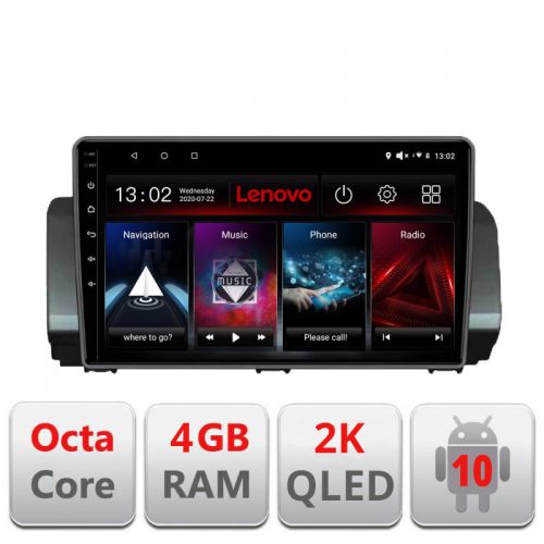 VPX Navigatie dedicata Lenovo Dacia Logan Sandero Jogger LOGAN-2022 fara ecran de fabrica , Octacore, 4Gb RAM, 64Gb Hdd, 4G, QLED 2K, DSP, Carplay,…