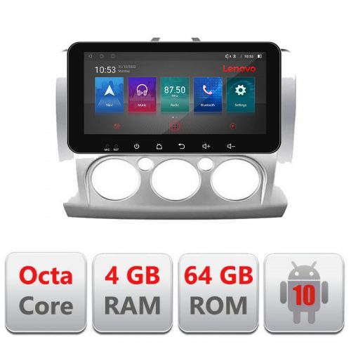VPX Navigatie dedicata Lenovo Ford Focus 2 Manual I-140-manual 4+64, Ecran QLED 10.33″, Octacore, 4Gb RAM, 64Gb Memorie, 4G, 360, DSP, Carplay,Bluetooth