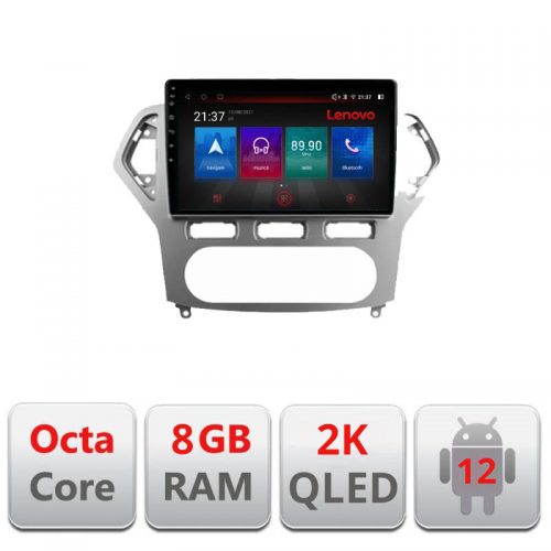 VPX Navigatie dedicata Lenovo Ford Mondeo 2006-2010 M-MONDEO-AC Octacore, 8 Gb RAM, 128 Gb Memorie, 4G, Qled 2K, DSP, Carplay AA, 360,Bluetooth