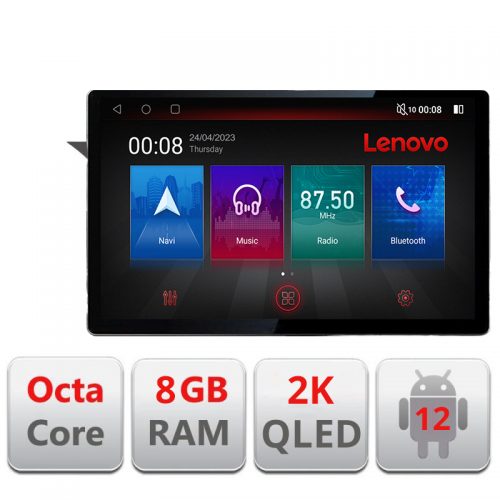 VPX Navigatie dedicata Lenovo Mercedes C W204 NTG4.5 2012-2015, Ecran 2K QLED 13″,Octacore,8Gb RAM,128Gb Hdd,4G,360,DSP,Carplay,Bluetooth
