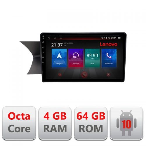 VPX Navigatie dedicata Lenovo Mercedes C W204 NTG4.5 2012-2015, Octacore, 4Gb RAM, 64Gb Hdd, 4G, Qled, 360, DSP, Carplay,Bluetooth