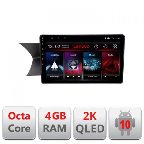 VPX Navigatie dedicata Lenovo Mercedes C W204 NTG4.5 2012-2015, Octacore, 4Gb RAM, 64Gb Hdd, 4G, QLED 2K, DSP, Carplay, Bluetooth