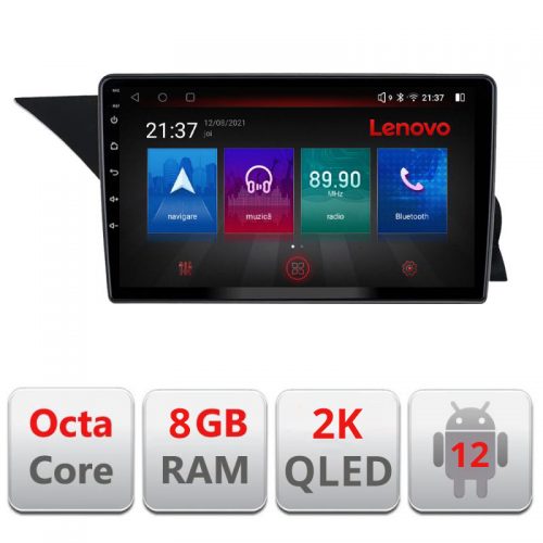 VPX Navigatie dedicata Lenovo Mercedes GLK 2012-2015 NTG4.5 M-GLK Octacore, 8 Gb RAM, 128 Gb Hdd, 4G, Qled 2K, DSP, Carplay AA, 360,Bluetooth0