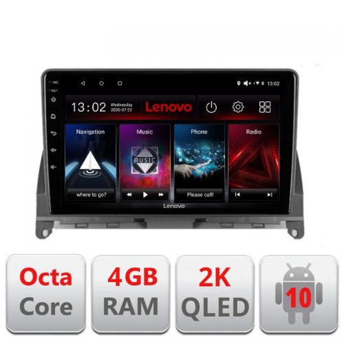 VPX Navigatie dedicata Lenovo Mercedes W204 2008-2012 L-W204, Octacore, 4Gb RAM, 64Gb Hdd, 4G, QLED 2K, DSP, Carplay, Bluetooth