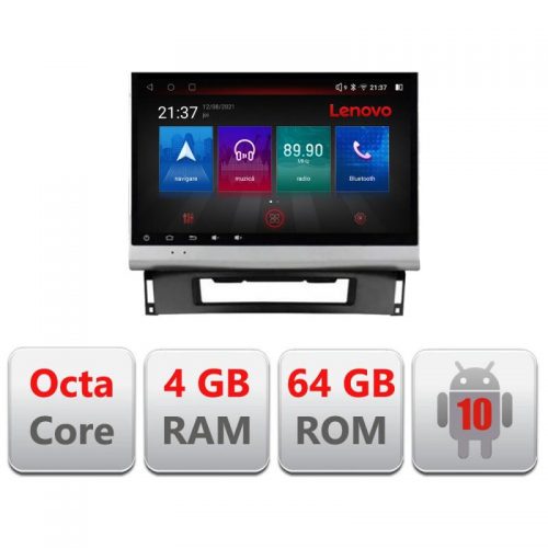 VPX Navigatie dedicata Lenovo Opel Astra J E-072, Octacore, 4Gb RAM, 64Gb Hdd, 4G, Qled, 360, DSP, Carplay,Bluetooth