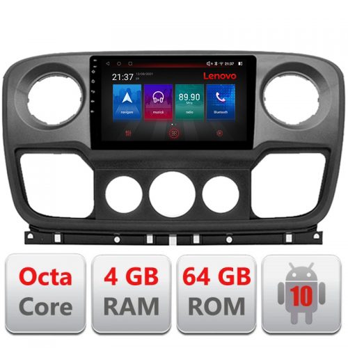 VPX Navigatie dedicata Lenovo Opel Movano, Renault Master 2010-2021 Android radio gps internet Lenovo Octa Core 4+64GB LTE Kit-movano+