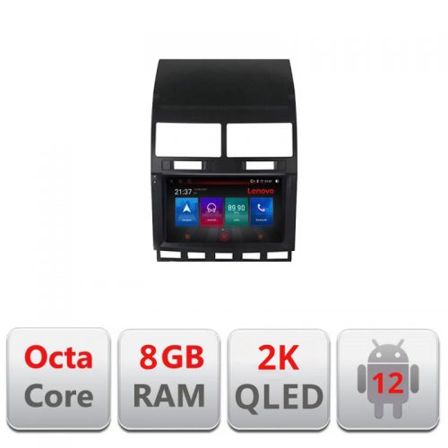 VPX Navigatie dedicata Lenovo VW Touareg 2004-2011 M-042 Octacore, 8 Gb RAM, 128 Gb Hdd, 4G, Qled 2K, DSP, Carplay AA, 360,Bluetooth