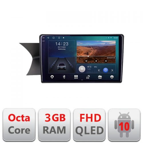 VPX Navigatie dedicata Mercedes C W204 NTG4.5 2012-2015 Android Ecran QLED octa core 3+32 carplay android auto KIT-w204-N45+EDT-E309V3