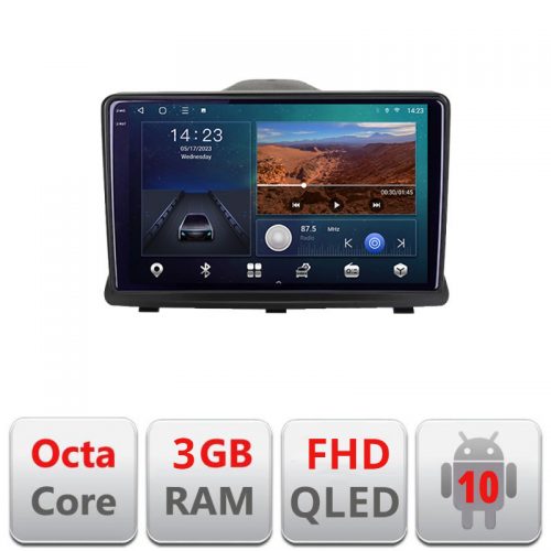 VPX Navigatie dedicata Opel Antara B-019 Android Ecran QLED octa core 3+32 carplay android auto KIT-019+EDT-E309V3