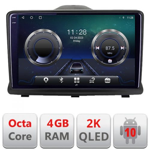 VPX Navigatie dedicata Opel Antara C-019 Android Octa Core Ecran 2K QLED GPS 4G 4+32GB 360 KIT-019+EDT-E409-2K