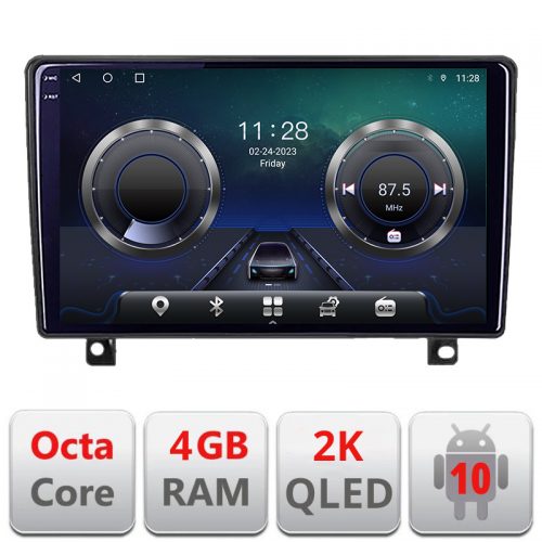 VPX Navigatie dedicata Opel Astra H 2006-2015 Android Octa Core Ecran 2K QLED GPS 4G 4+32GB 360 kit-astra-h+EDT-E409-2K