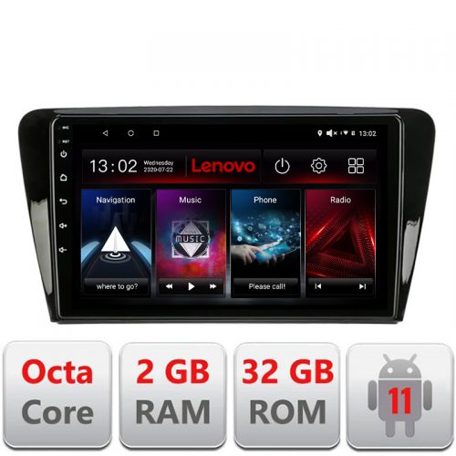 VPX Navigatie dedicata Skoda Rapid Seat Toledo 2013+ Android radio gps internet Lenovo Octa Core 2+32 Kit-rapid+EDT-E509-lite