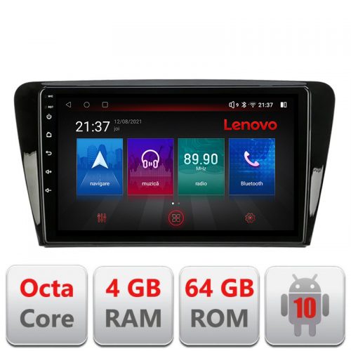 VPX Navigatie dedicata Skoda Rapid Seat Toledo 2013+ Android radio gps internet Lenovo Octa Core 4+64 LTE Kit-rapid+EDT-E509-PRO