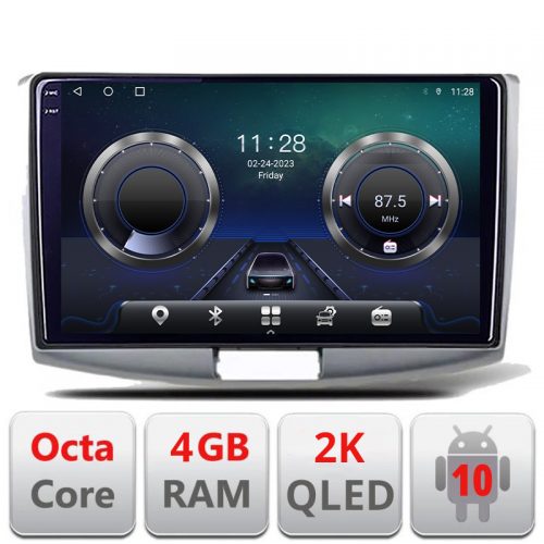VPX Navigatie dedicata VW PASSAT 2010-2015 Manual C-267 Android Octa Core Ecran 2K QLED GPS 4G 4+32GB 360 KIT-267+EDT-E410-2K