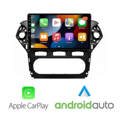 VPX Sistem Multimedia MP5 Ford Mondeo 2010-2014 J-MONDEO-CLIMA Carplay Android Auto Radio Camera USB