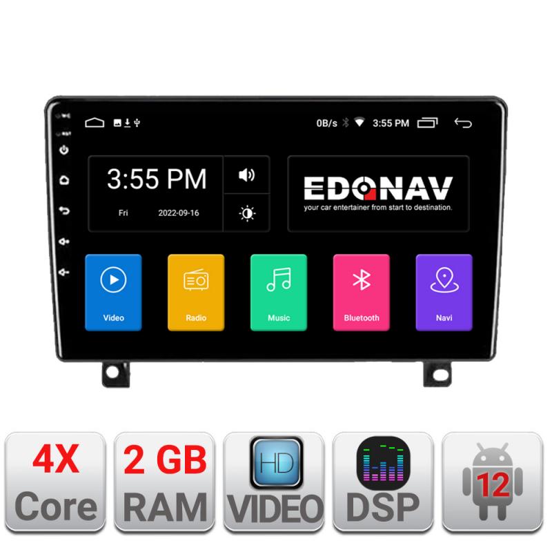 Navigatie dedicata Edonav Opel Astra H 2006-2015 Android radio gps internet 2+16 kit-astra-h+E209v2