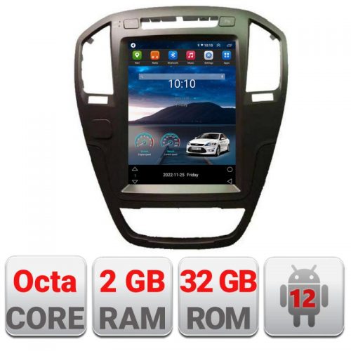 VPX Navigatie dedicata Edonav tip Tesla Opel Insignia 2009-2013,Qled 9.7″,Octacore,2Gb RAM,32Gb Hdd,4G,DSP,Carplay,Bluetooth