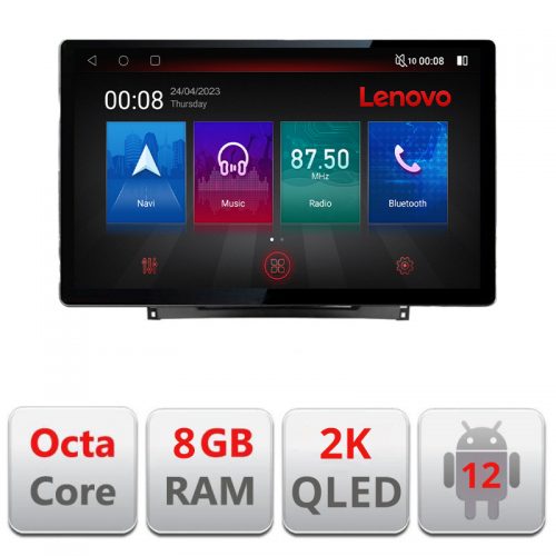 VPX Navigatie dedicata Lenovo Opel Astra J Quad Core N-072, Ecran 2K QLED 13″,Octacore,8Gb RAM,128Gb Hdd,4G,360,DSP,Carplay,Bluetooth