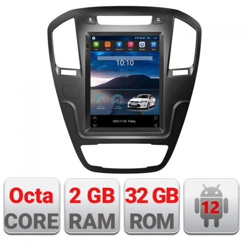 VPX Navigatie dedicata Edonav tip Tesla Opel Insignia 2014-2017,Qled 9.7″,Octacore,2Gb RAM,32Gb Hdd,4G,DSP,Carplay,Bluetooth